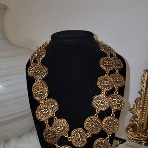 Gold Coin Necklace